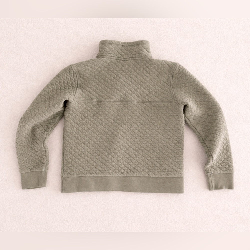 Patagonia Women’s Quilted Snap-T Pullover - Sage Green - Picture 3 of 4